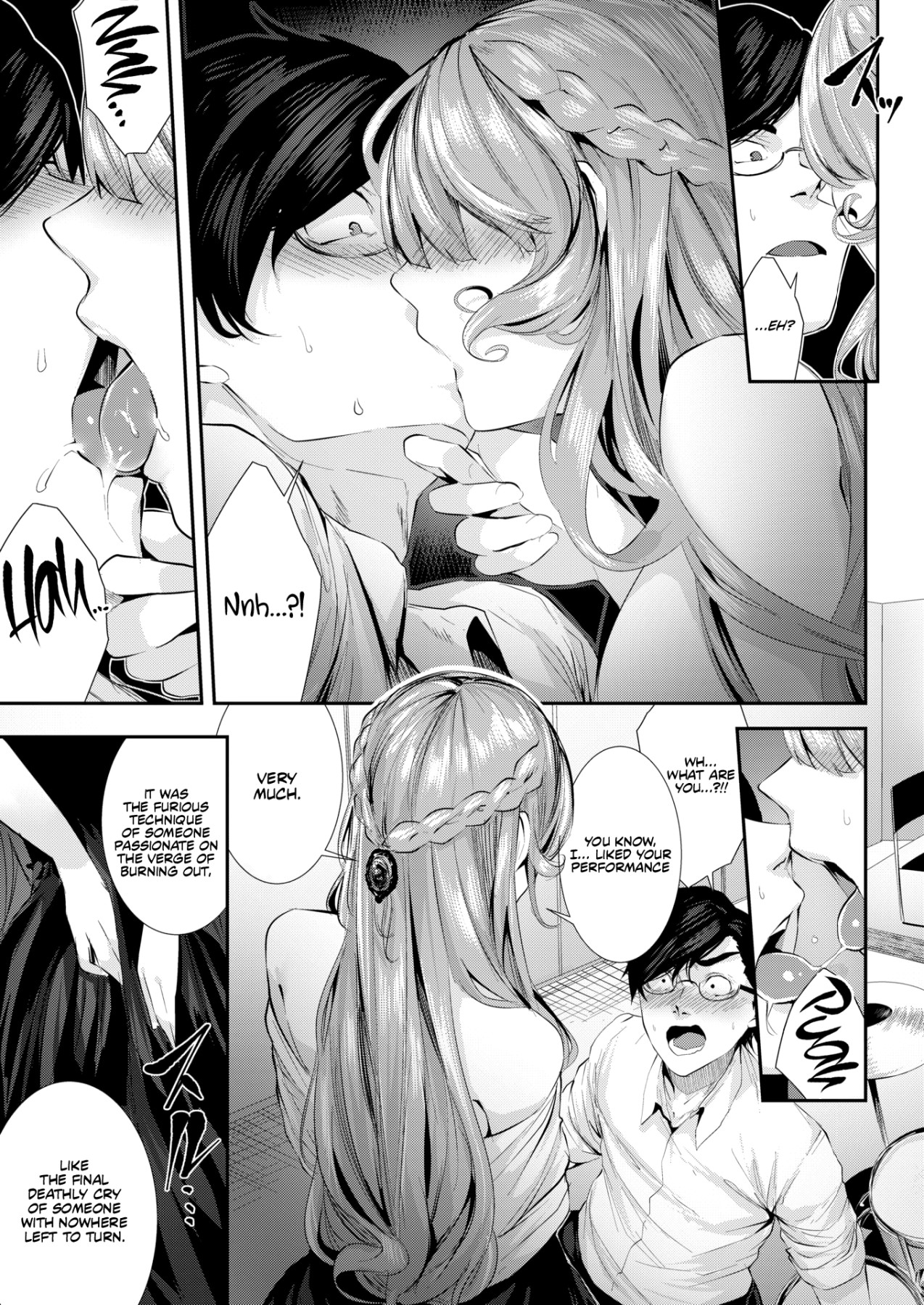 Hentai Manga Comic-Dondon Fella-Harmony Gakudan-Read-9